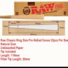 11c5f90c-f985-420a-92fc-d014a0655caa RAW CLASSIC KINGSIZE PRE ROLLED CONE 32PC PER BOX