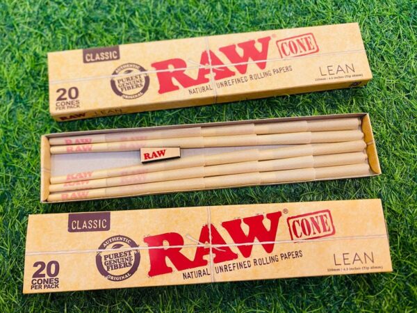 RAW PRE ROLLED CONE KINGSIZE LEAN