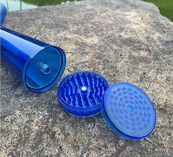 ACRYLIC BONG WITH GRINDER