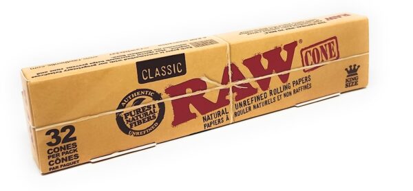 61NDY7LjB2L RAW CLASSIC KINGSIZE PRE ROLLED CONE 32PC PER BOX