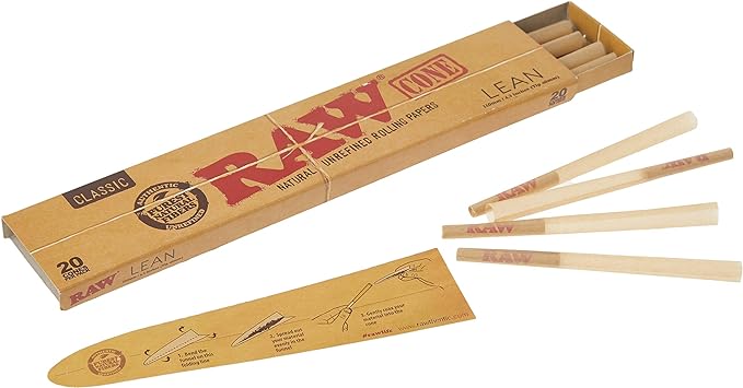 RAW PRE ROLLED CONE KINGSIZE LEAN - Image 4