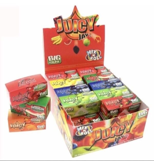 SPAIN JUICY JAY Roll Flavor Rolling Papers 5m