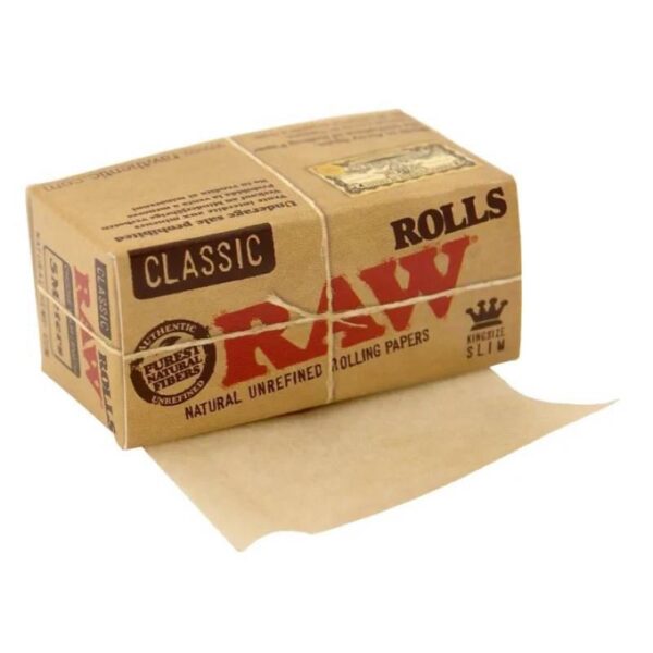 d03ca5a8-0f22-4f5b-aeee-01e3cf7b505f RAW Classic King Size slim 5m Rolls