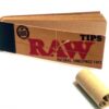 dcf22727-dda1-4feb-a8cf-1d731535fed5 RAW Booklet Tips Original Rawthentic Rolling Regular Tips (17mm) Raw rolling paper Tips