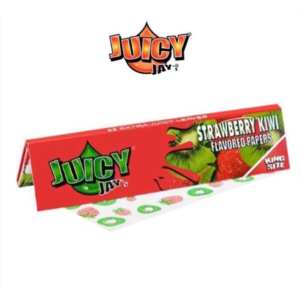 FRUITY JUICY JAY Flavored Rolling Paper King Size Slim 110mm