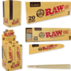 unnamed__04032 RAW CLASSIC KINGSIZE PRE ROLLED CONE 20PC PER BOX