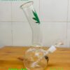 GLASS BONG LEAF STONER 21CM