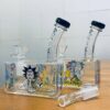 GLASS BONG MINI RICK AND MORTY 12CM