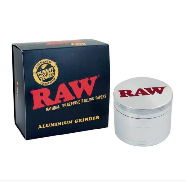 0acaaf3c-ce9b-4c9f-a499-c9635b78f6ef RAW Grinder Aluminium 4 Layer Shredder Aluminium Grinder 55mm
