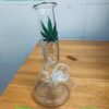 GLASS BONG LEAF 20CM