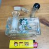 GLASS BONG MINI RICK AND MORTY 12CM