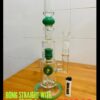 GLASS BONG STRAIGHT WITH FILTER 4 38CM