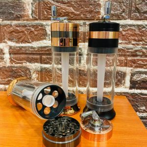 HERB GRINDER 3in1 Hand Crank Loader