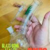 GLASS BONG LEAF 2 20CM