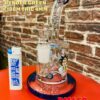 GLASS BONG MINI RICK MORTY BENDER 18CM