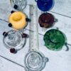 Stained Glass Bubble Male BOWL 14mm