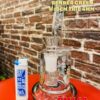GLASS BONG MINI RICK MORTY BENDER 18CM