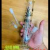 GLASS BONG STRAIGHT LEAF 26CM
