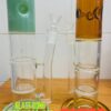 GLASS BONG STRAIGHT BAMBOO 35CM