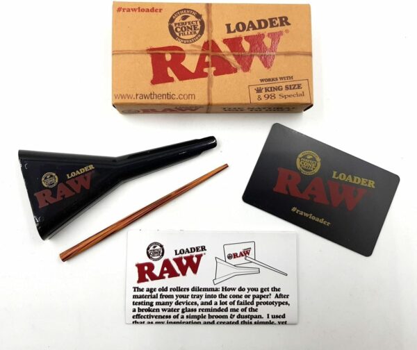 71tu58Wiv9L._AC_SL1500_ RAW Cone Loader (Kingsize) for Rolling Paper RYO