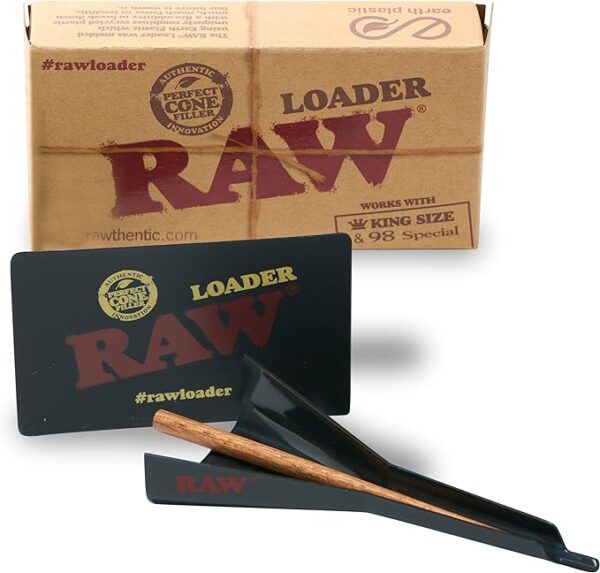 81ItCyqbygL._AC_SX679_ RAW Cone Loader (Kingsize) for Rolling Paper RYO