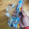 GLASS BONG RICK MORTY 3 20CM