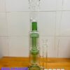 GLASS BONG STRAIGHT WITH DOUBLE FILTER XL 45CM