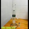 GLASS BONG STRAIGHT WITH DOUBLE FILTER XL 2 47CM