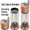 9d1371ef-172f-4aec-9ec1-a4c774d3fb87 HERB GRINDER 3in1 Hand Crank Loader