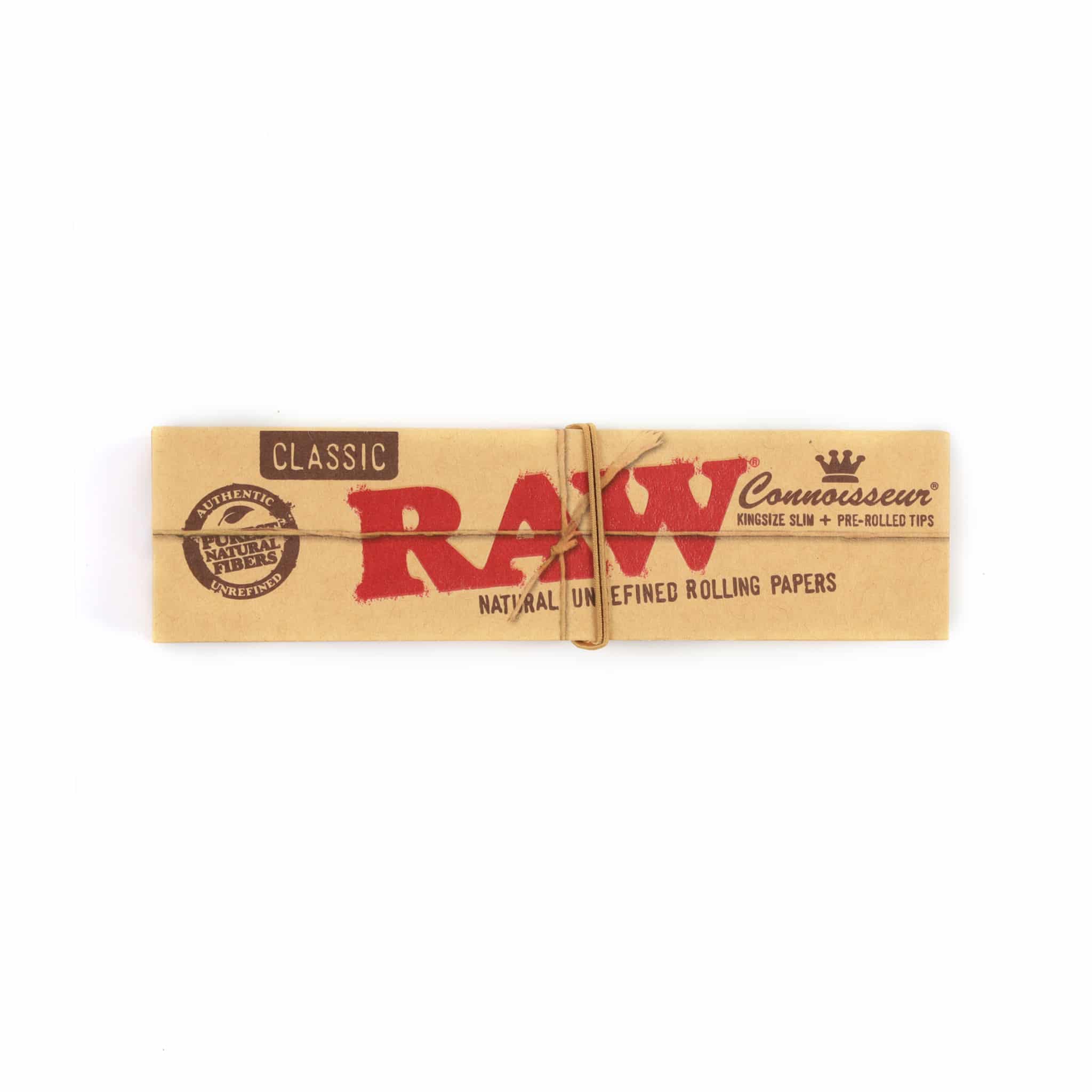 RAW CLASSIC CONNOISSEUR KINGSIZE SLIM + PRE-ROLLED TIPS - Image 4