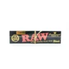 Rawthentic Black Classic Connoisseur King Size Slim Rolling Papers & Tips 110mm