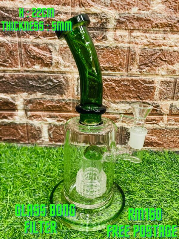 GLASS BONG FILTER 22CM