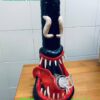 GLASS BONG VENOM EMBOSSED 32CM
