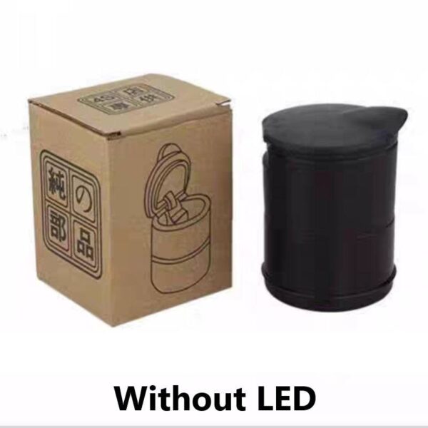 Car Cigarette Ashtray With LED Light