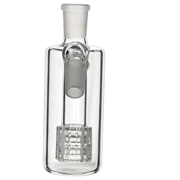 14mm ASH CATCHER 45/90 Degree Glass Water Bong Thick Pyrex Glass Bubbler