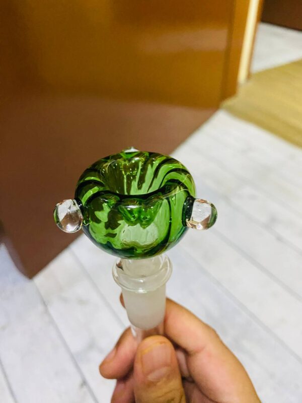 Stained Glass Bubble Male BOWL 14mm