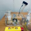GLASS BONG MINI RICK AND MORTY 12CM