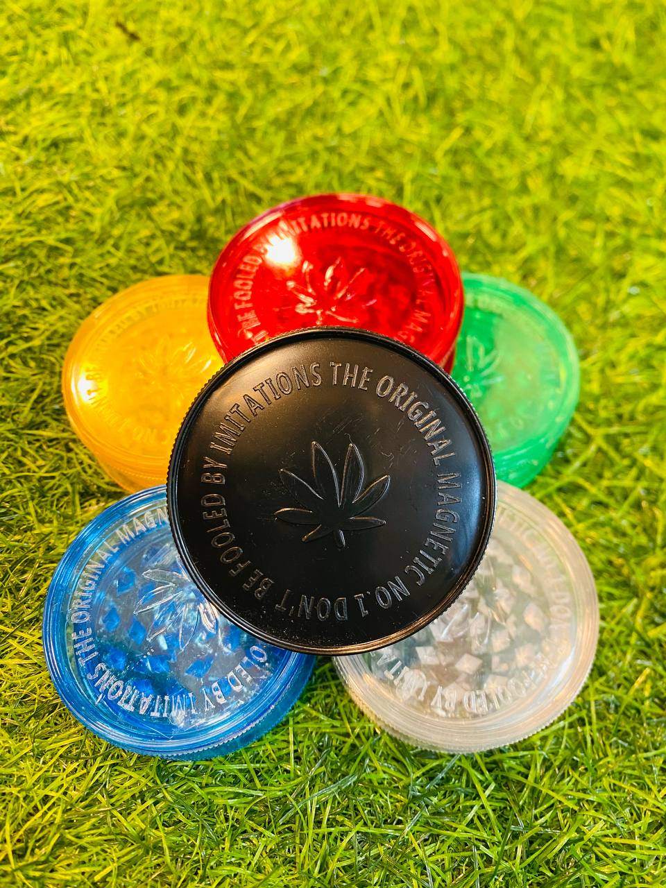 GRINDER PLASTIC 3 LAYER 60MM