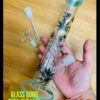 GLASS BONG STRAIGHT LEAF 26CM