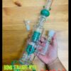 GLASS BONG STRAIGHT WITH FILTER 4 38CM
