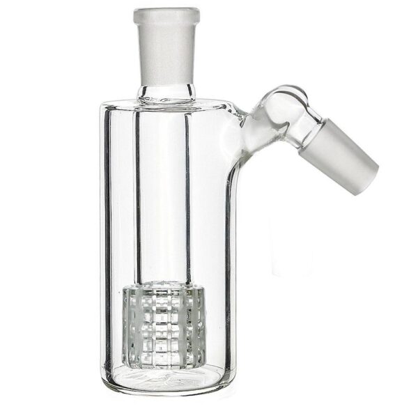 14mm ASH CATCHER 45/90 Degree Glass Water Bong Thick Pyrex Glass Bubbler
