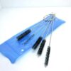 Mini Cleaning Brush Glass Tube Pipe Brush Cleaning Straws Tools 1set/5pc