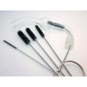 Mini Cleaning Brush Glass Tube Pipe Brush Cleaning Straws Tools 1set/5pc