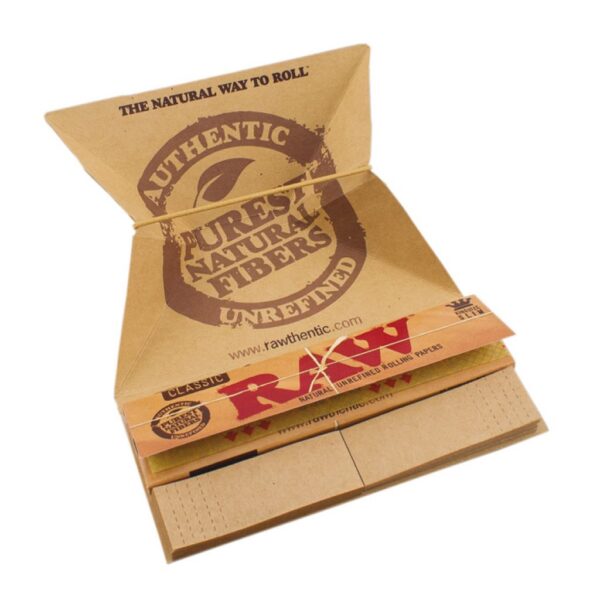 raw-artesano-classic-king-size-papers-tips-tray-integrated-6x-booklets Rawthentic Raw Classic Artesano King size Slim 110mm ( Tray + Papers + Tip )
