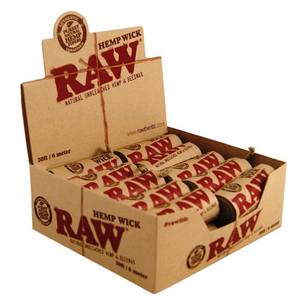 raw-hemp-wick-6m-long-wick-from-hemp-and-beeswax RAW Wick 3 & 6 Meter