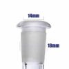 GLASS DOWNSTEM 11CM