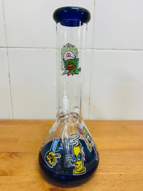 GLASS BONG BEAKER 2 20CM