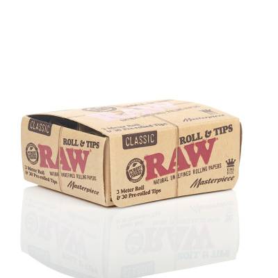Raw Masterpiece - 3m Rolls + 30 Pre-Rolled Tips - Image 2