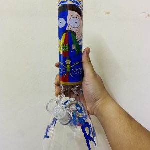 GLASS BONG RICK MORTY XL7 35CM