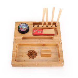 Bamboo Magnet Rolling Tray